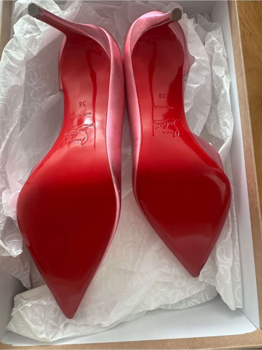 NEW Christian Louboutin Iriza 85 Heels - Picture 5 of 7